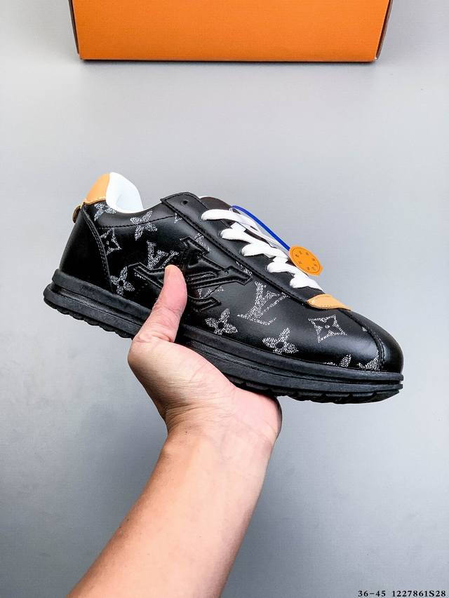 路易威登Louis Vuitton X Nigo 联名款运动鞋 Buttersoft Fw25 圆头系带 低帮 生活休闲鞋 阿甘鞋 路易威登 Louis Vui