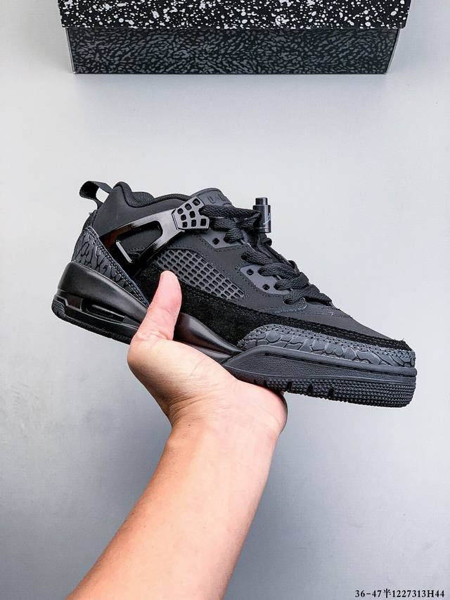 公司级！耐克Nike Air Jordan Spizike Low 斯派克李混合系列低帮休闲运动文化篮球鞋 1227313H44