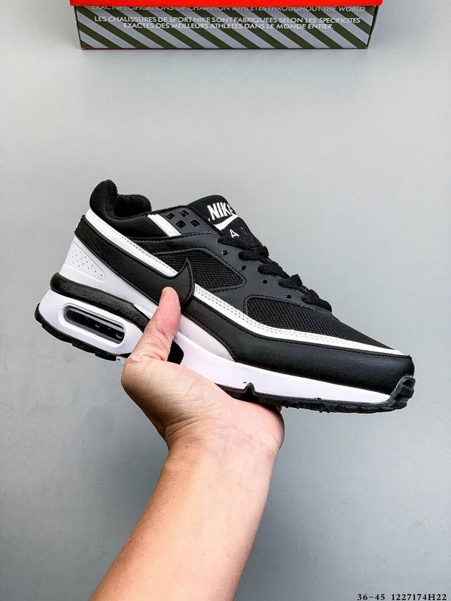 耐克Nike Air Max Classic Bw 经典拼接休闲运动跑步鞋 1227174H22