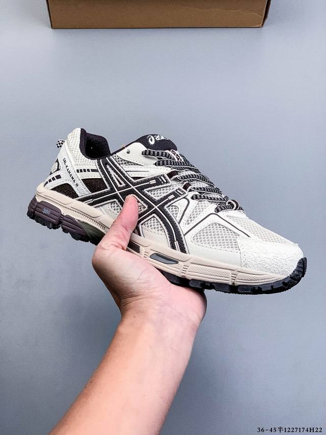 阿斯克斯Asics 亚瑟士 Gel-Kahana 8 系列硅胶回弹休闲运动跑步鞋 1227174H22