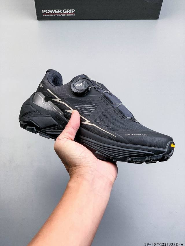 公司级！凯乐石 Kailas Fuga Ex3 Boa 厚底缓冲徒步跑山网布Tpu减震防滑透气包裹性抗冲击轻便回弹 低帮 超强抓地力徒步跑步鞋 Boa适配系统