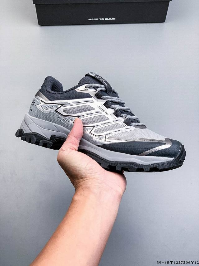 公司级！凯乐石Kailas 远征5 Flt 舒适简约经典登山 防滑耐磨防水 低帮 徒步鞋 采用Vibram橡胶大底 超强地面咬合力稳走复杂路况 具备Flt内靴