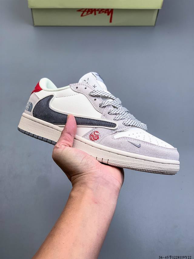 二层真标！耐克Nike Air Jordan Low 1 乔1低帮经典休闲鞋 1228119Y22