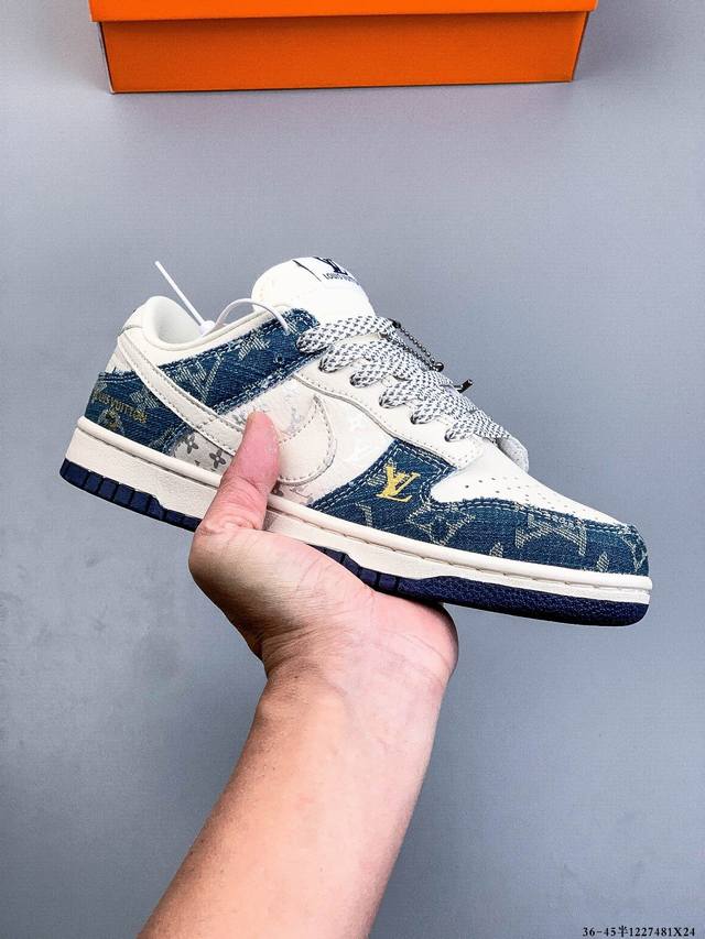 二层真标！耐克Nike Sb Dunk Low pro经典百搭休闲滑板鞋 1227481X24