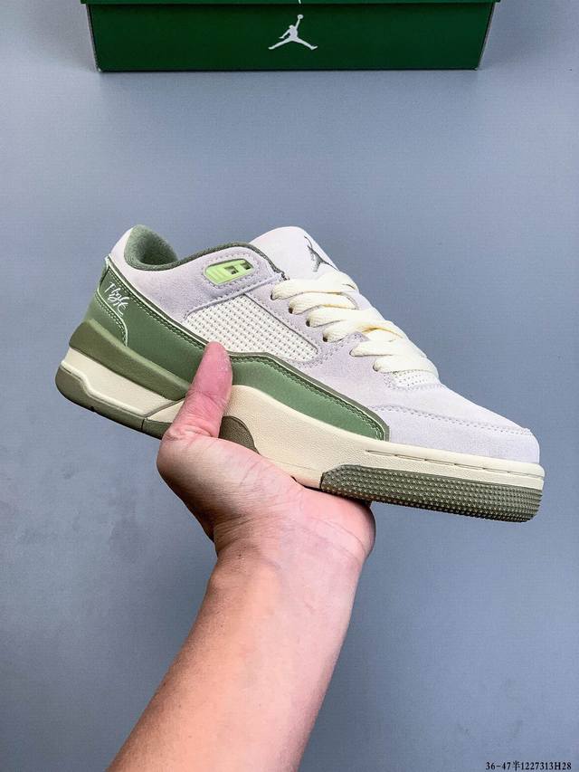 Jordan Flight Court Sp “Tela” 2025新款百搭滑板鞋 Jordan Brand 首度携手 Who Decides War 联合创始