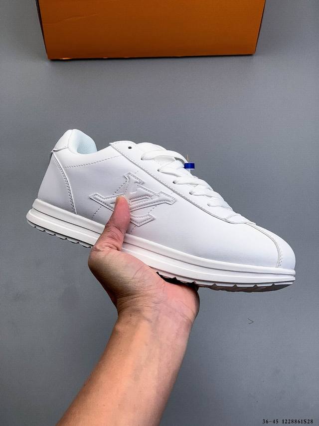 路易威登Louis Vuitton X Nigo 联名款运动鞋 Buttersoft Fw25 圆头系带 低帮 生活休闲鞋 阿甘鞋 路易威登 Louis Vui