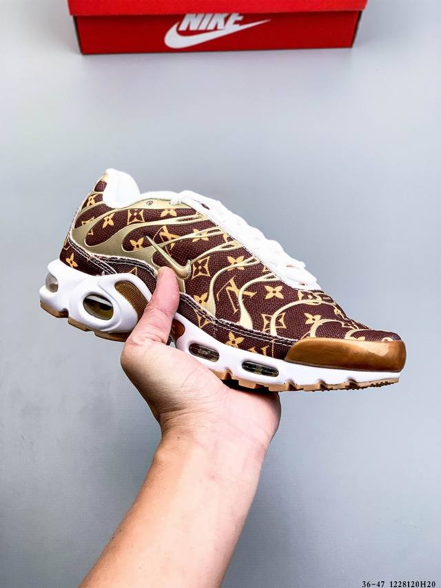 耐克Nike Air Max plus 经典缓震耐磨透气百搭休闲跑步鞋 1228120H20
