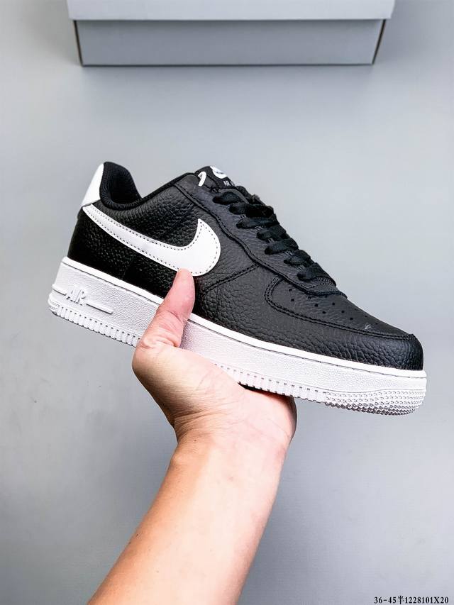 二层真标！耐克Nike Air Force 1 Low 空军一号低帮经典百搭休闲板鞋 1228101X20