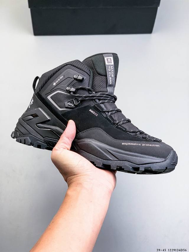 纯原 凯乐石Kailas Yan Gtx High 运动户外防水防滑轻量 高帮户外登山徒步鞋 双Boa旋钮精准锁定步伐 快速调节系统 中足支撑片和鞋底Tpu稳固