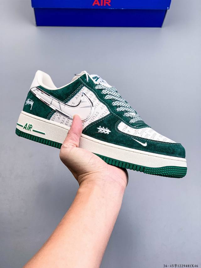 纯原版本 原楦数据纸版，采用硬质优质皮革鞋面材质，内置全掌Air Sole气垫。耐克 Nike Air Force 1 Low 空军一号低帮经典百搭休闲运动板鞋