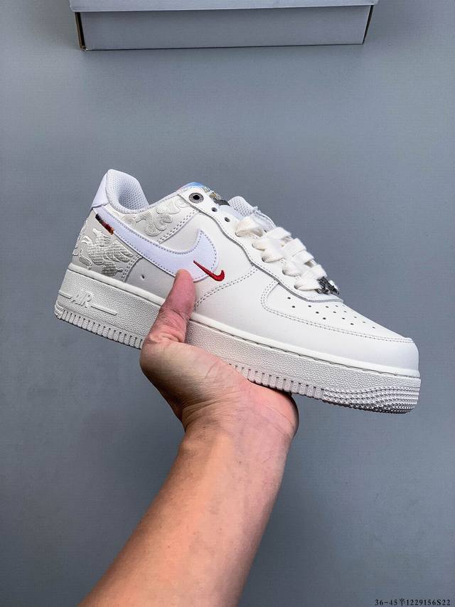 二层真标！耐克Nike Air Force 1 Low 空军一号低帮经典百搭休闲板鞋 1229156S22