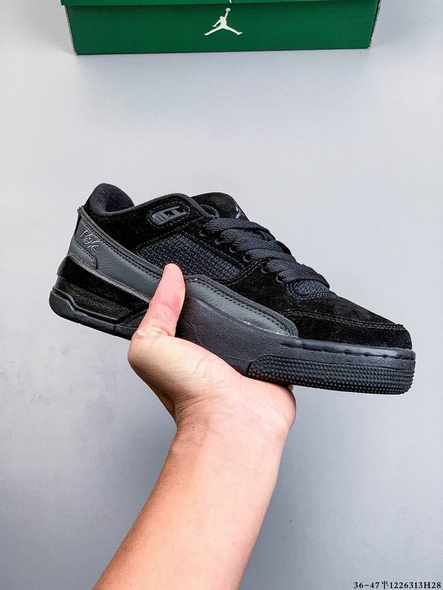 Jordan Flight Court Sp “Tela” 2025新款百搭滑板鞋 Jordan Brand 首度携手 Who Decides War 联合创始