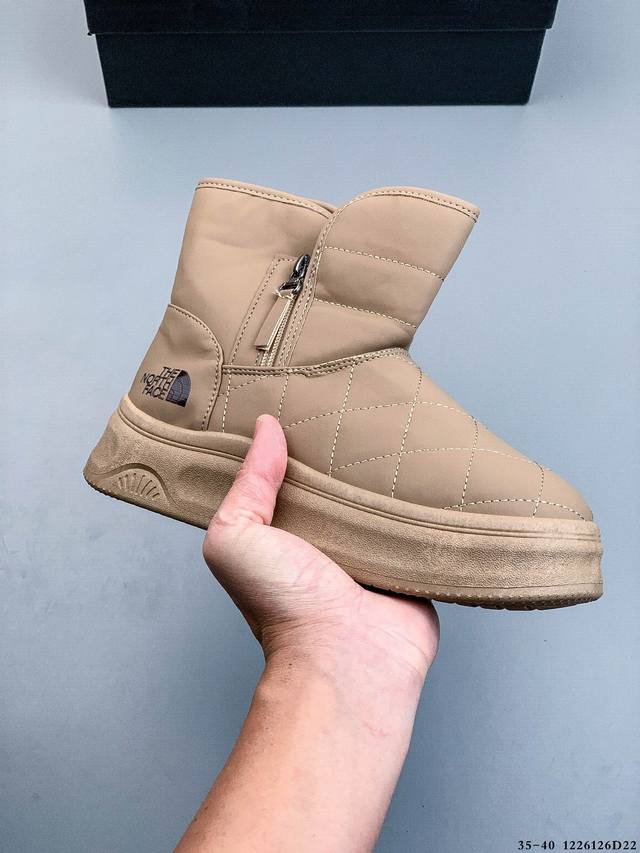 加绒款！北面The North Face 25冬款中帮柔软舒适休闲鞋 1226126D22