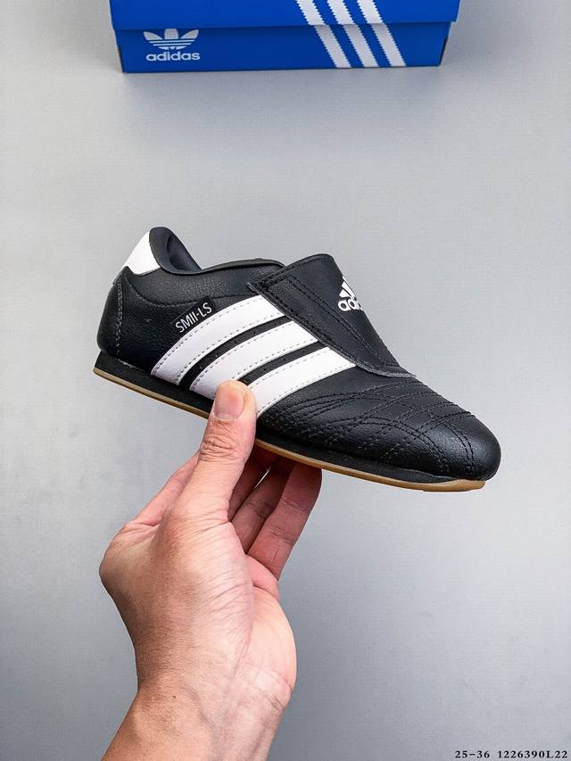 Adidas Originals Taekwondo 跆拳道薄底鞋休闲小童鞋 Taekwondo Adidas Originals薄底鞋家族 从专业赛场到时尚前