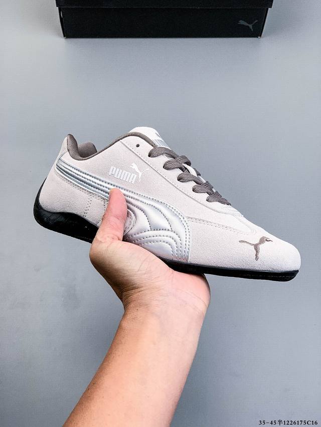 puma Speedcat The Open Yy彪马 防滑耐磨时尚运动休闲鞋 支持侧踏时的踏步工作 即使在健身房等使用环境中也能确保透气性 像吸盘一样的设计是