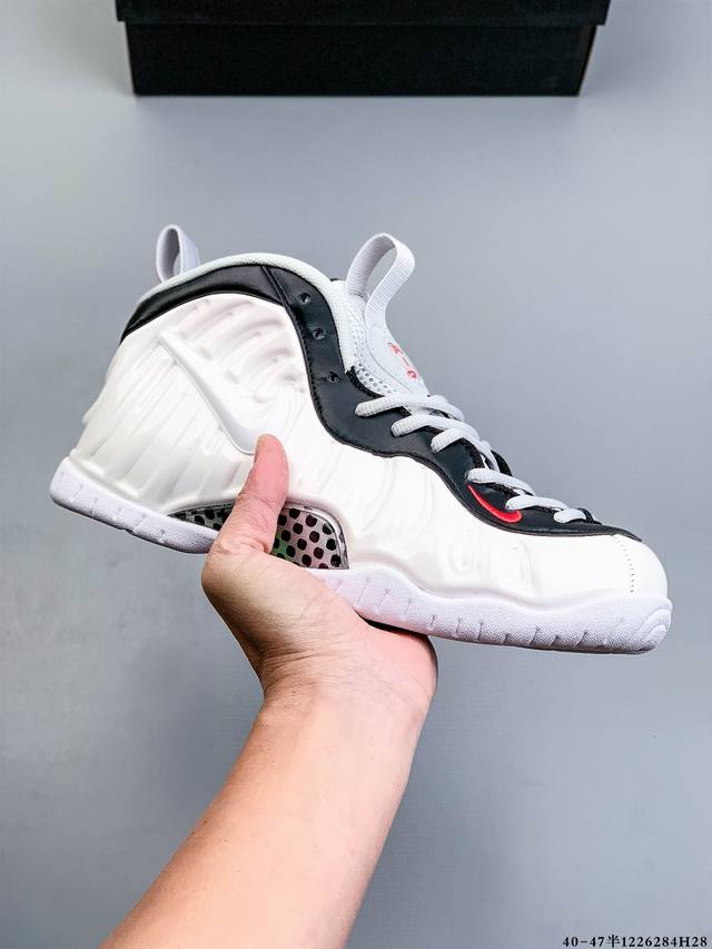 公司级！Nike 耐克 Air Foamposite pro 哈达威喷泡 双层Zoom植入 中底完美注胶篮球鞋 1226284H28