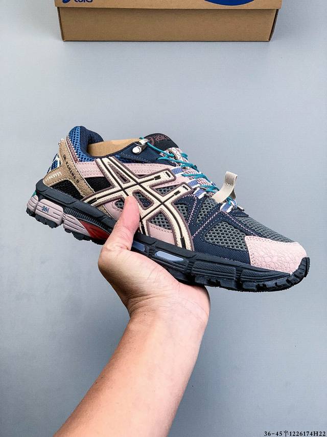 阿斯克斯Asics 亚瑟士 Gel-Kahana 8 系列硅胶回弹休闲运动跑步鞋 1226174H22
