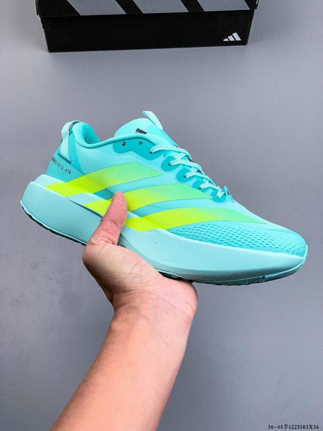 公司级！Adidas Adizero pro Evo Sl Atr 阿迪达斯 舒适百搭防滑耐磨 低帮 休闲跑步鞋 1225103X36