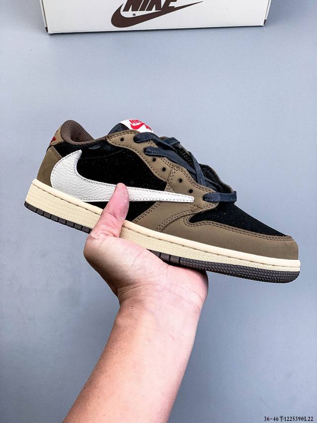 耐克Nike Air Jordan 1 Low Aj1乔1 低帮潮流缓运动休闲板鞋。Aj1 低帮拼接 完美版型真头层牛皮# 内置缓震气垫 原鞋开模 拒绝公底 购