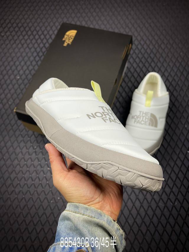 B 公司级北面The North Face Nuptse Mule 舒适耐磨 减震耐磨 低帮户外功能鞋 货号:Nfoa5G2Fky4-100 尺码:36-45
