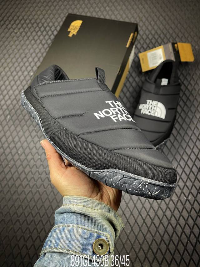 B 公司级北面The North Face Nuptse Mule 舒适耐磨 减震耐磨 低帮户外功能鞋 货号:Nfoa5G2Fky4-100 尺码:36-45