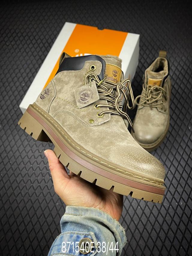 秒杀 E Timberland添柏岚 天伯伦 秋冬新品 毛绒内里保暖锁热 秋冬必备户外休闲大黄靴系列#广东大厂品质 原盒原包装 时尚潮流搭配 面料采用意大利顶级