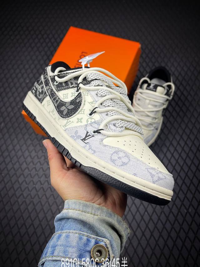 C 公司级Nike Dunk Low Retro ‘Diy高端定制’耐克 低帮休闲运动板鞋 原装头层材料 用料绝不含糊 独家版型蒸餾加工帶來的是更好的视觉和脚感