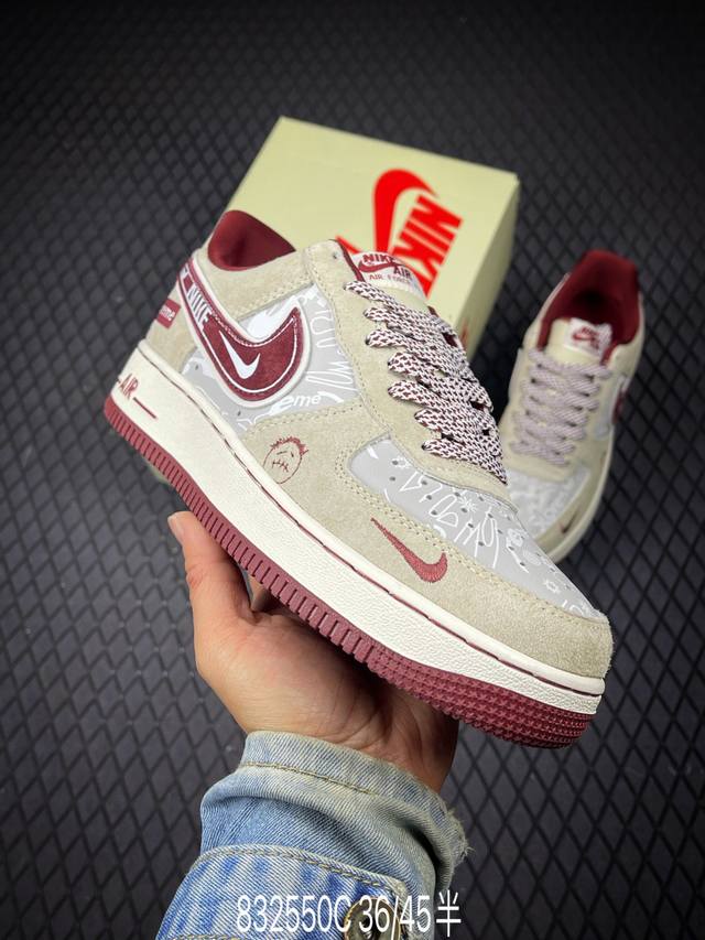 C 公司级Nike Air Force 1‘07 Lv8 原楦头原纸板 打造纯正低帮空军版型 专注外贸渠道 全掌内置蜂窝气垫 原盒配件 原厂中底钢印、拉帮完美