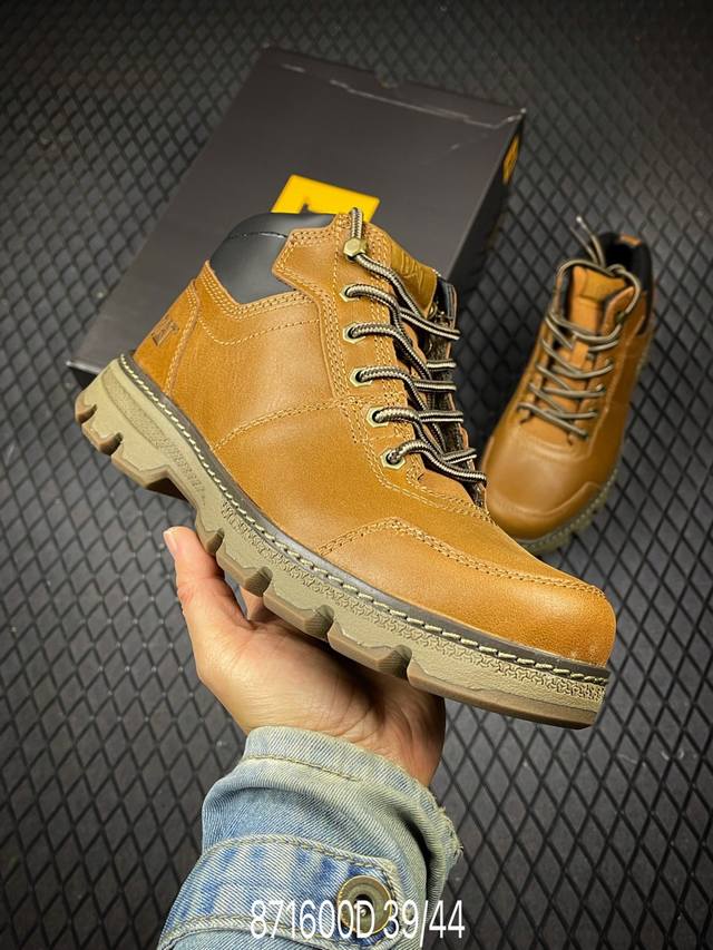 美国原装Footwear Cat卡特#724 高邦保暖休闲复古潮鞋天猫同款军靴卡特工装鞋复古高帮马丁靴雪地靴工装靴 原装渠道秒杀市面所有版本秋冬季 进口头层油蜡