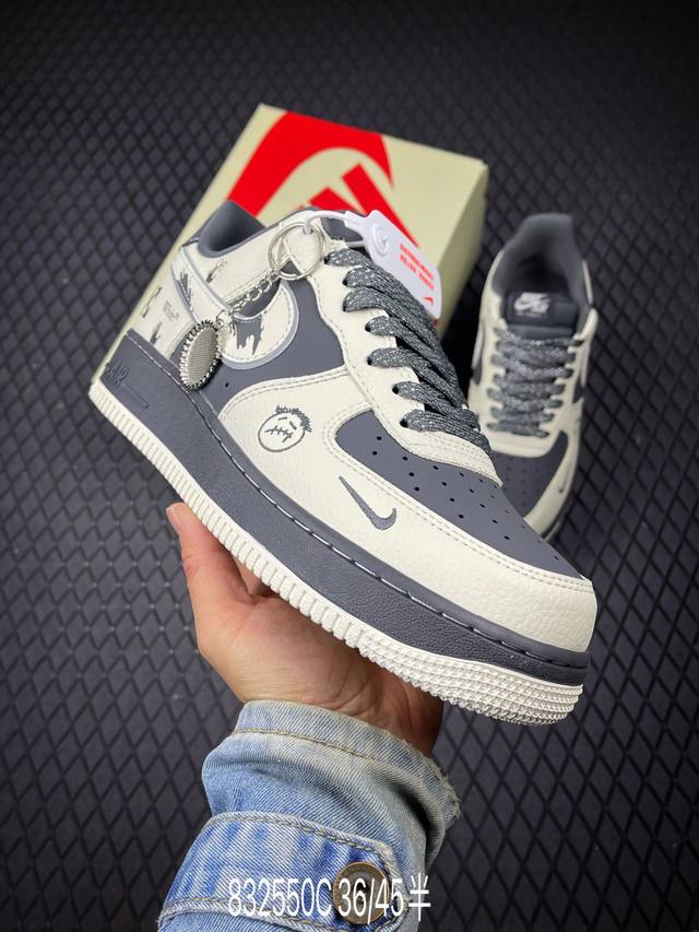 C 公司级Nike Air Force 1‘07 Lv8 原楦头原纸板 打造纯正低帮空军版型 专注外贸渠道 全掌内置蜂窝气垫 原盒配件 原厂中底钢印、拉帮完美