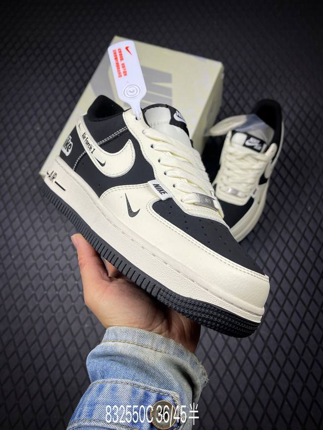 C 公司级Nike Air Force 1‘07 Lv8 原楦头原纸板 打造纯正低帮空军版型 专注外贸渠道 全掌内置蜂窝气垫 原盒配件 原厂中底钢印、拉帮完美