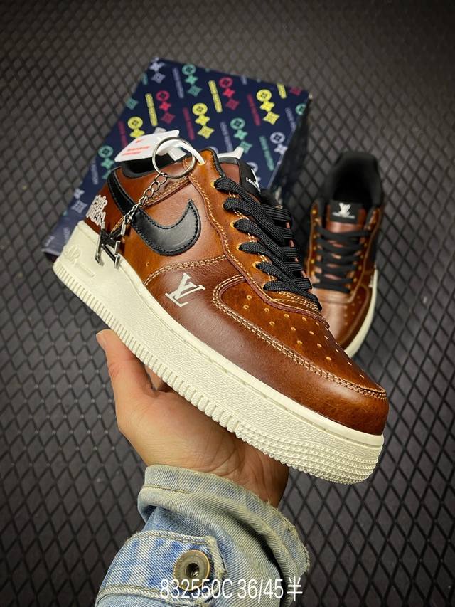 C 公司级Nike Air Force 1‘07 Lv8 原楦头原纸板 打造纯正低帮空军版型 专注外贸渠道 全掌内置蜂窝气垫 原盒配件 原厂中底钢印、拉帮完美