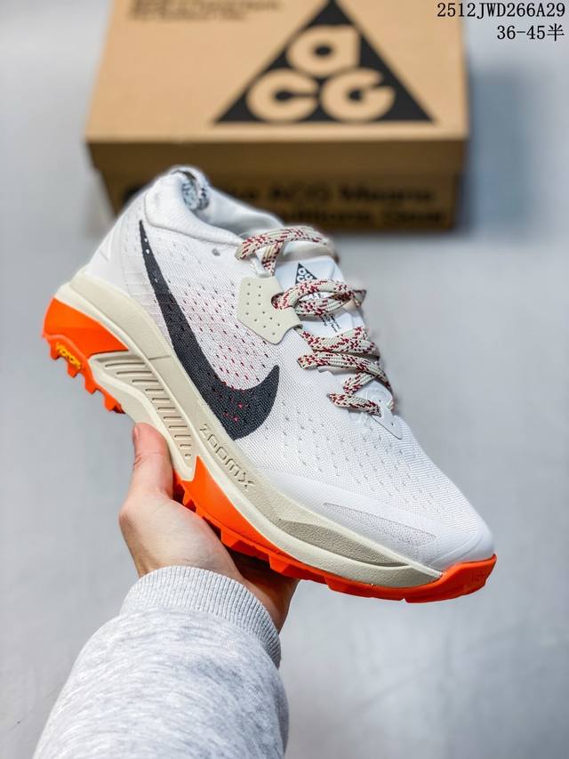 Nike Acg Zegama 舒适贴合 越野跑鞋 男女同款 白黑 12Jwd266A29