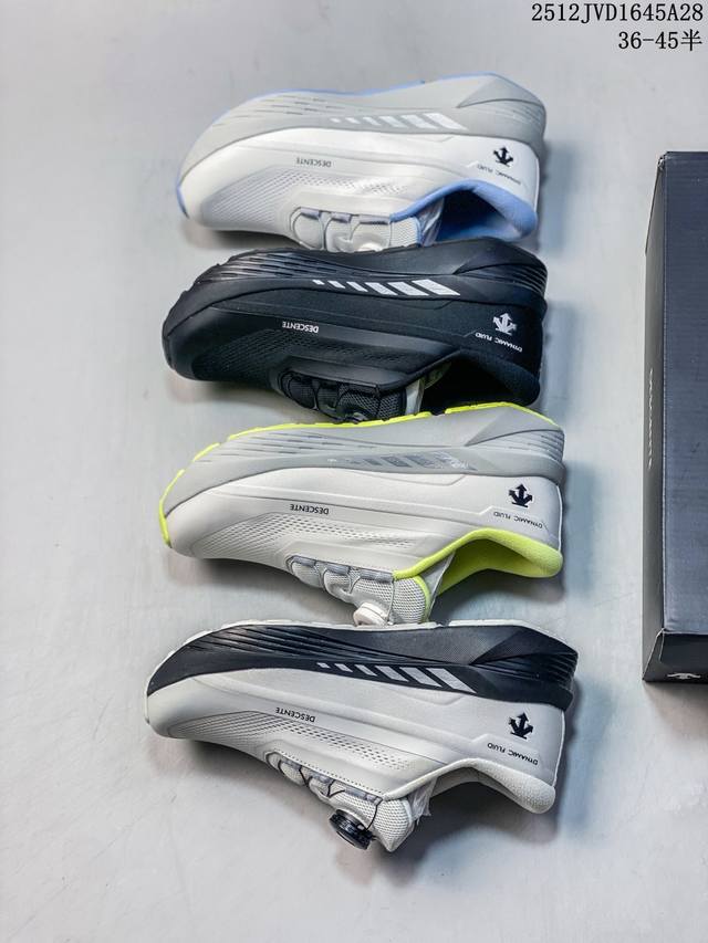 Descente迪桑特男款Chron D F Wire 3.0 复古运动休闲鞋 户外徒步鞋 旅游鞋，舒适透气皮革鞋面易清洁、侧面硅胶设计、鞋舌与鞋身柔软、鞋底轻