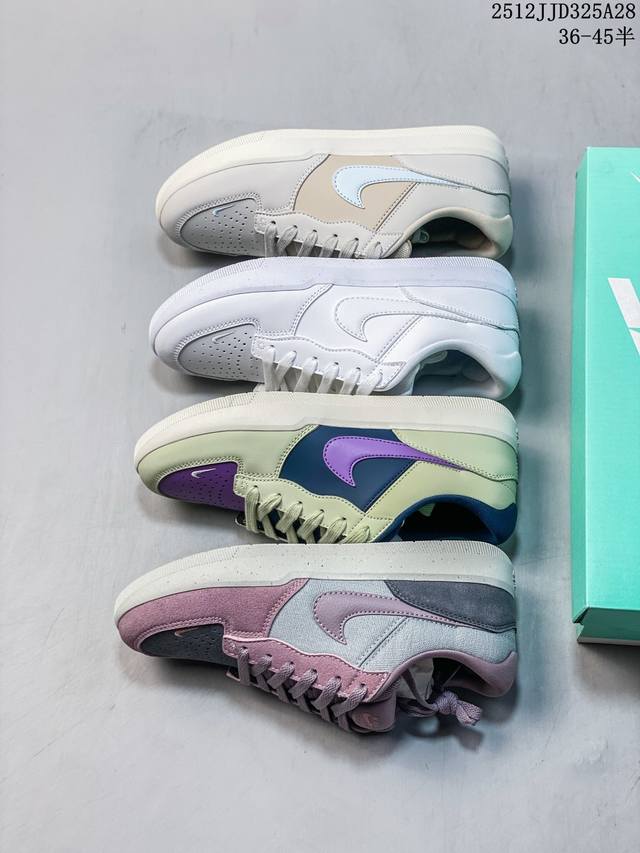 耐克 Nike Sb Force 58 运动滑板鞋。这是一款将前沿创新带入街头的单品，它具有硫化杯底，具有出色的耐用性和灵活性。使用柔软皮革和帆布拼接，在饰面上