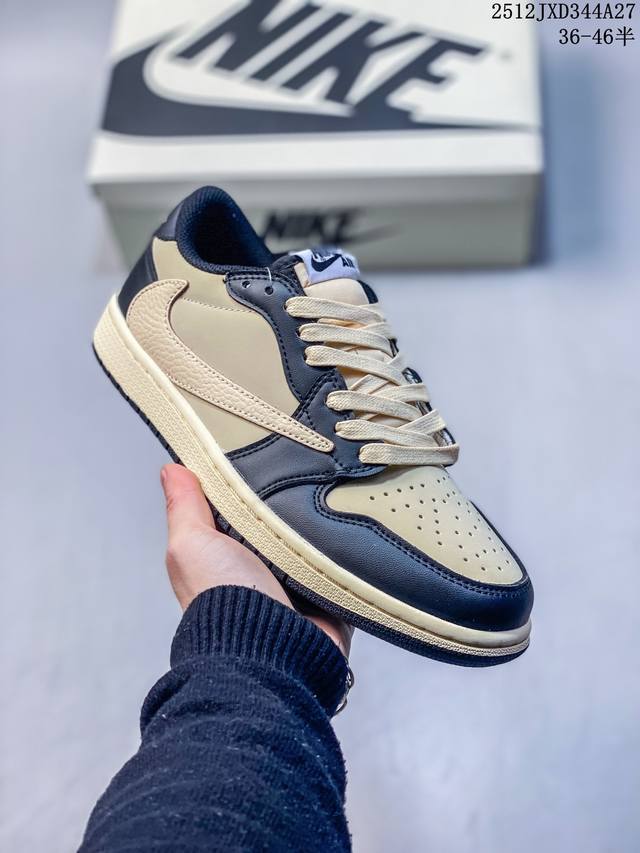 耐克 乔丹Air Jordan 1 Low Aj1 乔1 乔丹1代Aj1 倒勾低帮复古文化休闲运动篮球鞋。该鞋款从 1985 年元年款汲取设计灵感，焕新演绎简约