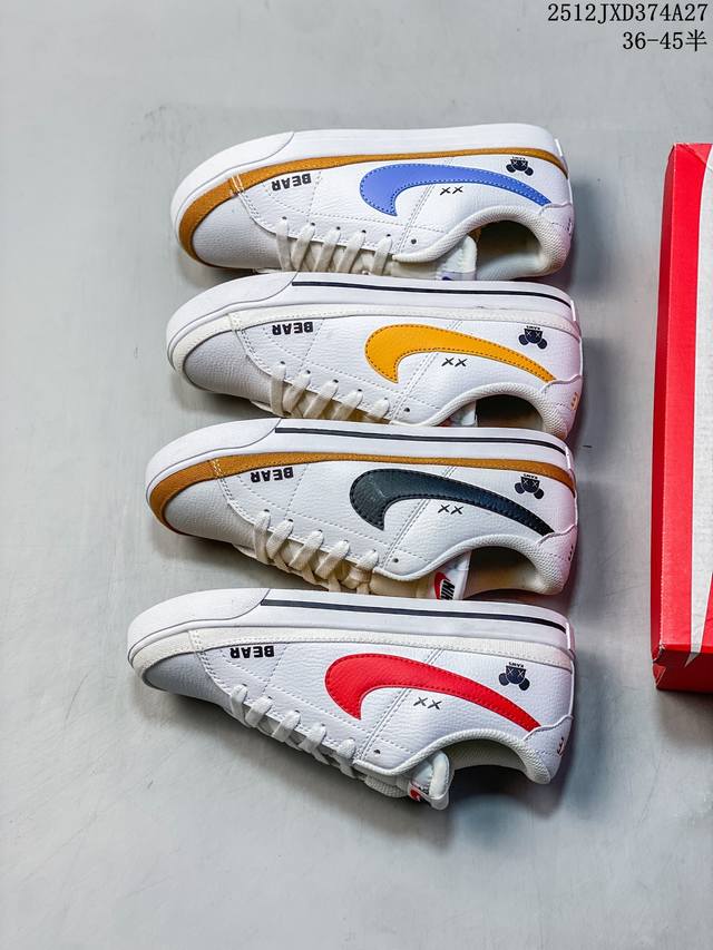 真标半码 Nike 耐克Court Legacy 联名男女低帮运动休闲滑板鞋 12Jxd374A27