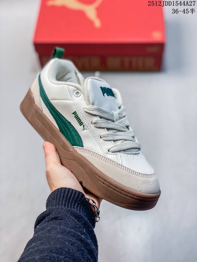 puma彪马Slipstream Lo Laces 男女情侣经典撞色板鞋休闲潮流时尚板鞋 板鞋不仅添加满足当下穿着需求的细节巧思 同时秉承着 20 世纪 80