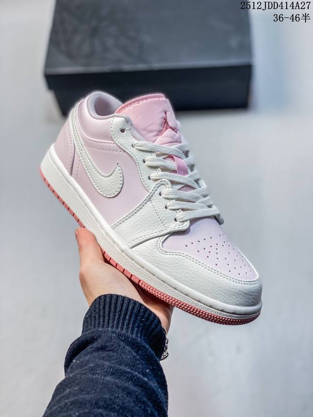 乔丹Air Jordan 1 Low Aj1 乔1低帮复古文化休闲运动篮球鞋 12Jdd414A27