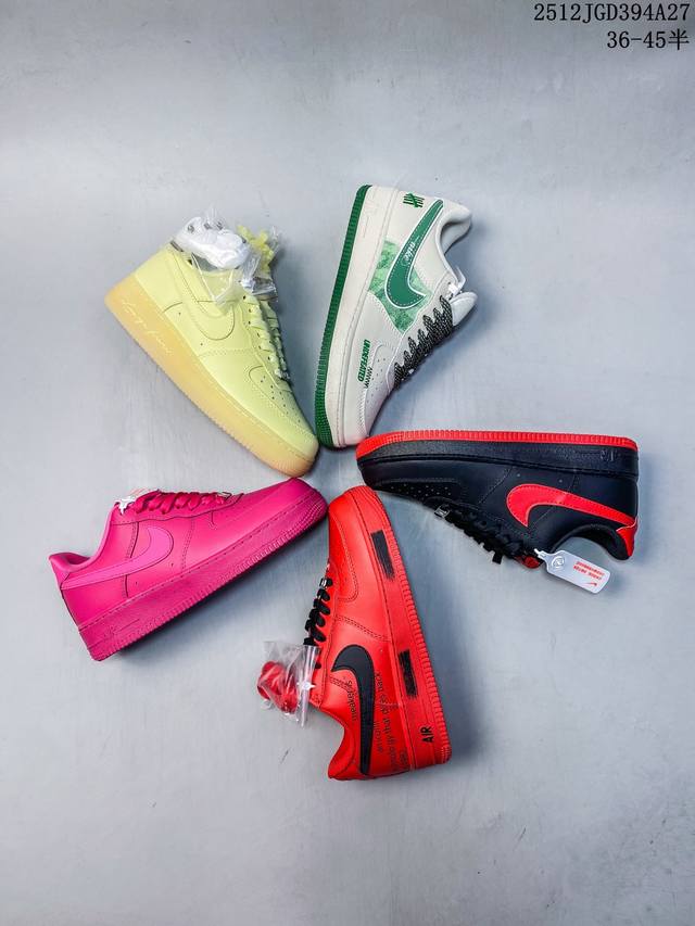 公司级：耐克 Nike Air Force 1 Low 空军一号 低帮百搭休闲运动板鞋 柔软、弹性十足的缓震性能和出色的中底设计，横跨复古与现代的外型结合，造就