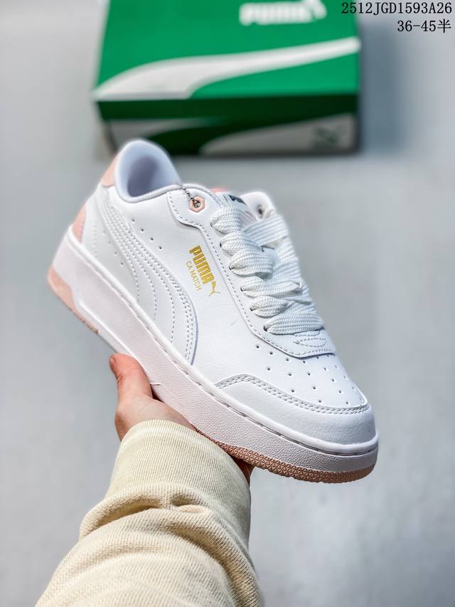 puma Ferrari Ca Match 彪马 防滑耐磨低帮休闲板鞋 设计灵感源自90及00一代的滑板运动文化 简约又不失设计巧思的帅气风格让它轻松驾驭日常休