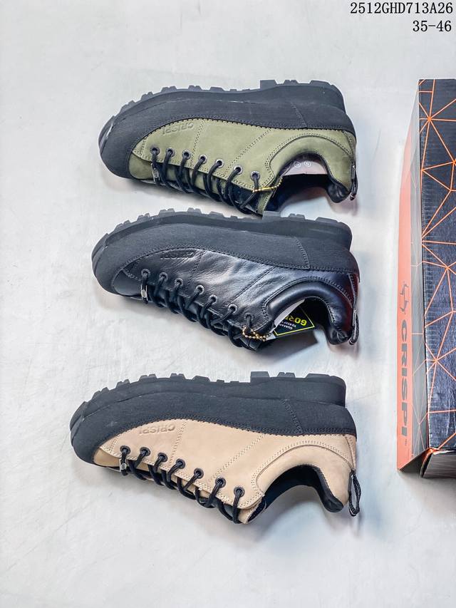 公司级Crispi Monaco摩纳哥登山鞋 意大利户外防水徒步登山鞋春夏男女摩纳哥登山靴Gtx 该款徒步鞋，意大利原产，舒适零磨合，成为Crispi畅销多年的