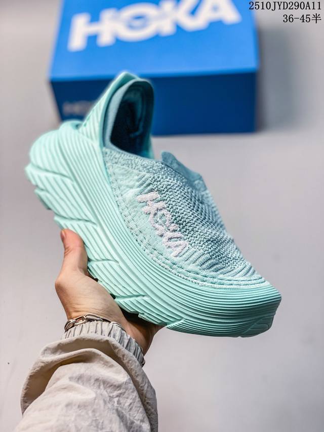 公司级Hoka One One Restore Tc 舒适 织物减震防滑透气低帮 休闲跑步鞋 货号:1134532 尺码:36 36.5 37.5 38 38.