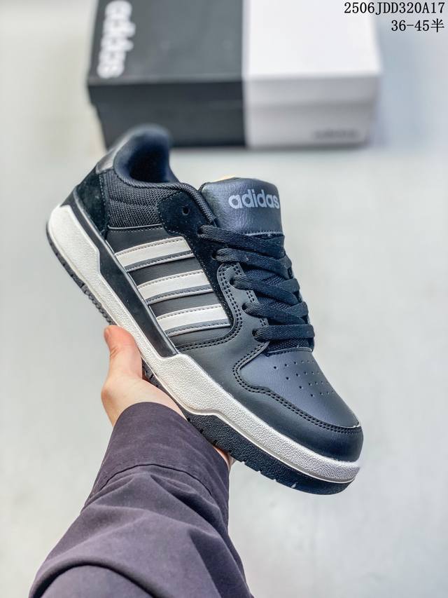 真标带半码 Adidas Entrap阿迪达斯防滑耐磨透气复古休闲板鞋Gw5499 Fy6076 尺码：见图 编码：06Jdd320A17