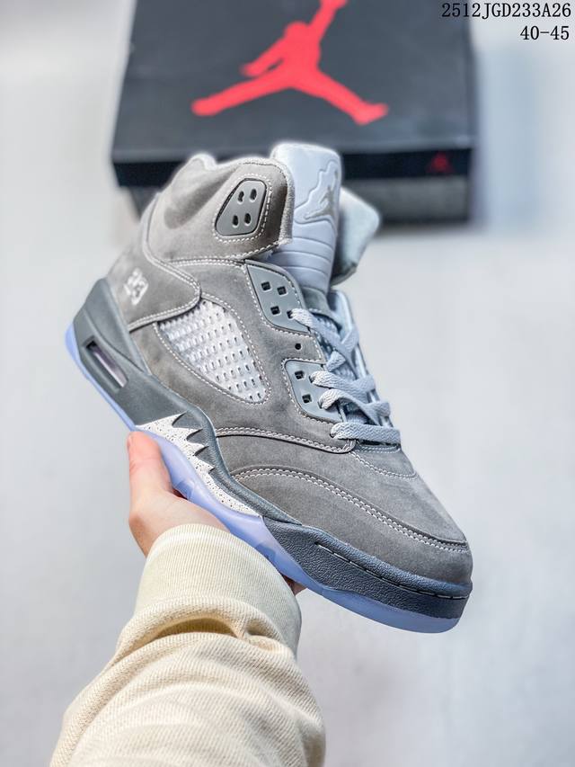 真标Nike Air Jordan 5 Retro High迈克尔 乔丹 Aj5减震防滑篮球鞋 官方货号:Da1911-666 尺码:40-45 Id:Jzd1