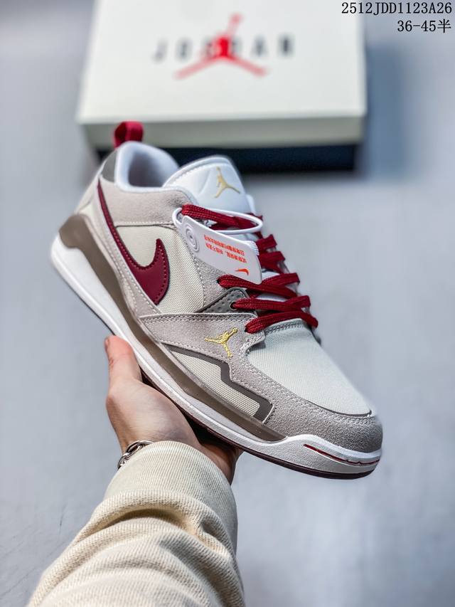 真标带半码！ Jordan Flight Court Sp “Tela” 2025新款百搭滑板板鞋 Jordan Brand 首度携手 Who Decides