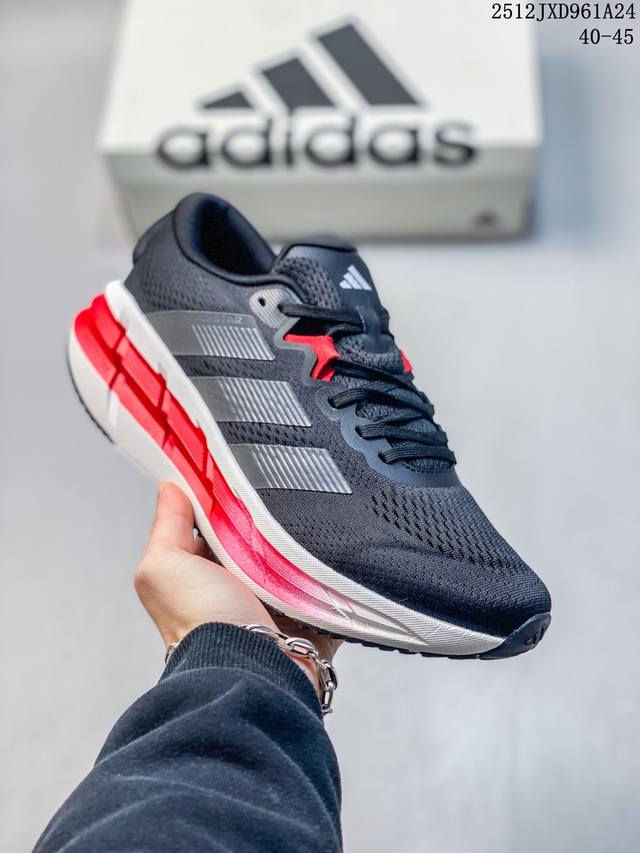 公司级Adidas Adistar 4 阿迪达斯 舒适时尚 网布防滑耐磨 低帮 休闲跑步鞋 货号:Jr0297 尺码:40-45 Id:Jkd419-Qzk 1