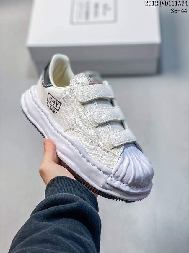 公司级余文乐挚爱单品 复古溶解风 日本概念时装设计师三原康裕品牌Mmy Maison Mihara Yasuhiro Original Sole Canvas