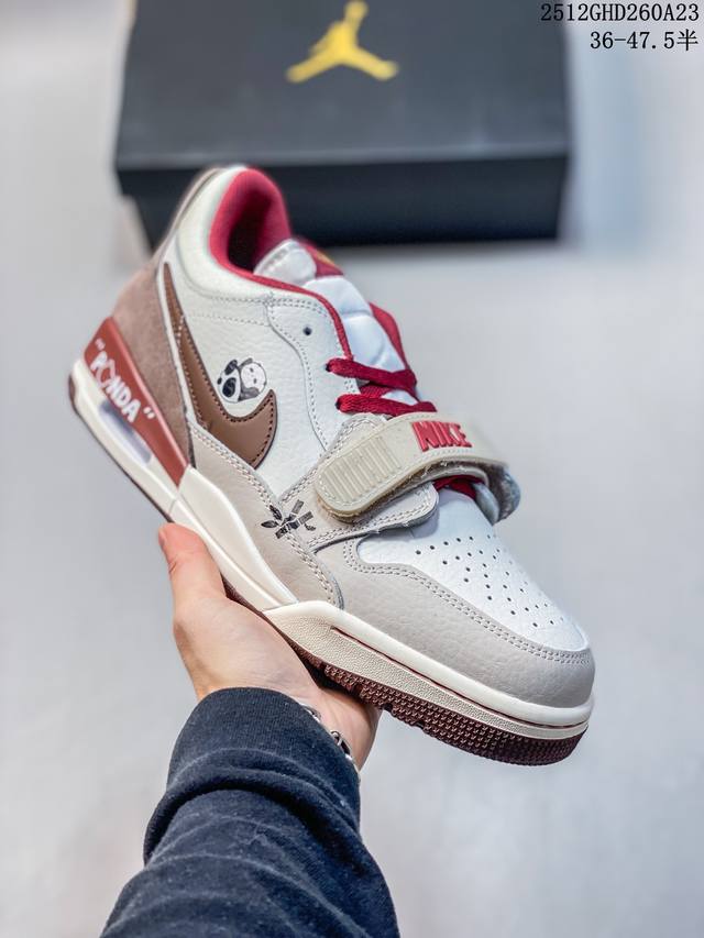 Air Jordan Legacy 312 米红 马年贺岁 乔丹篮球鞋系列 号称 “最强三合一” 的 Jordan Legacy 312，自然有着杂交结合的设计