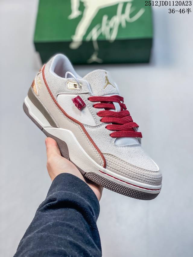 真标带半码！ Jordan Flight Court Sp “Tela” 2025新款百搭滑板板鞋 Jordan Brand 首度携手 Who Decides